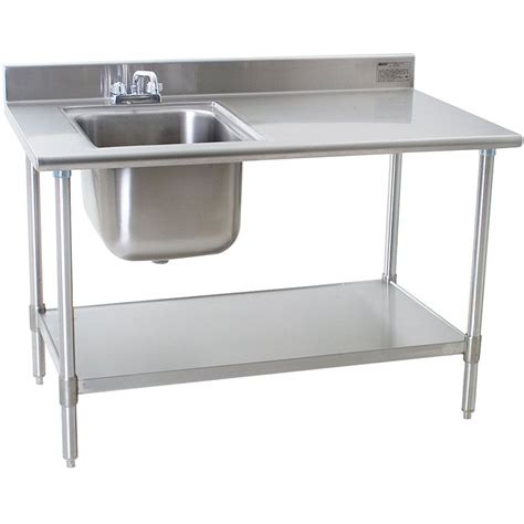 stainless steel tables with sink and cabinet|restaurant stainless steel table sink.